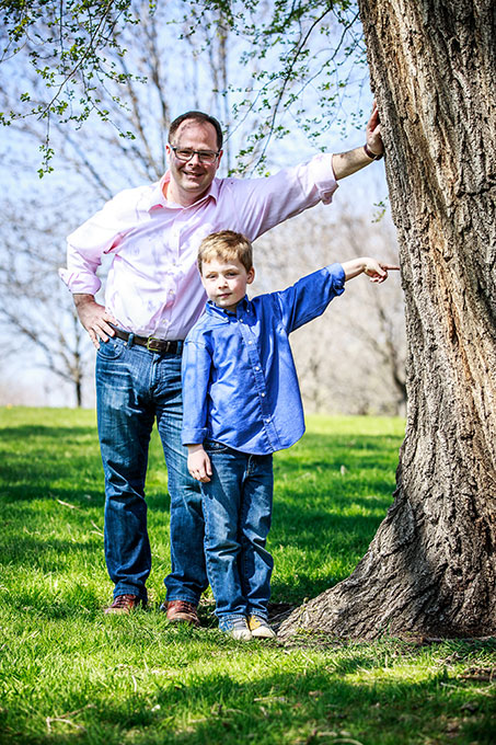 Chicago outdoor family session