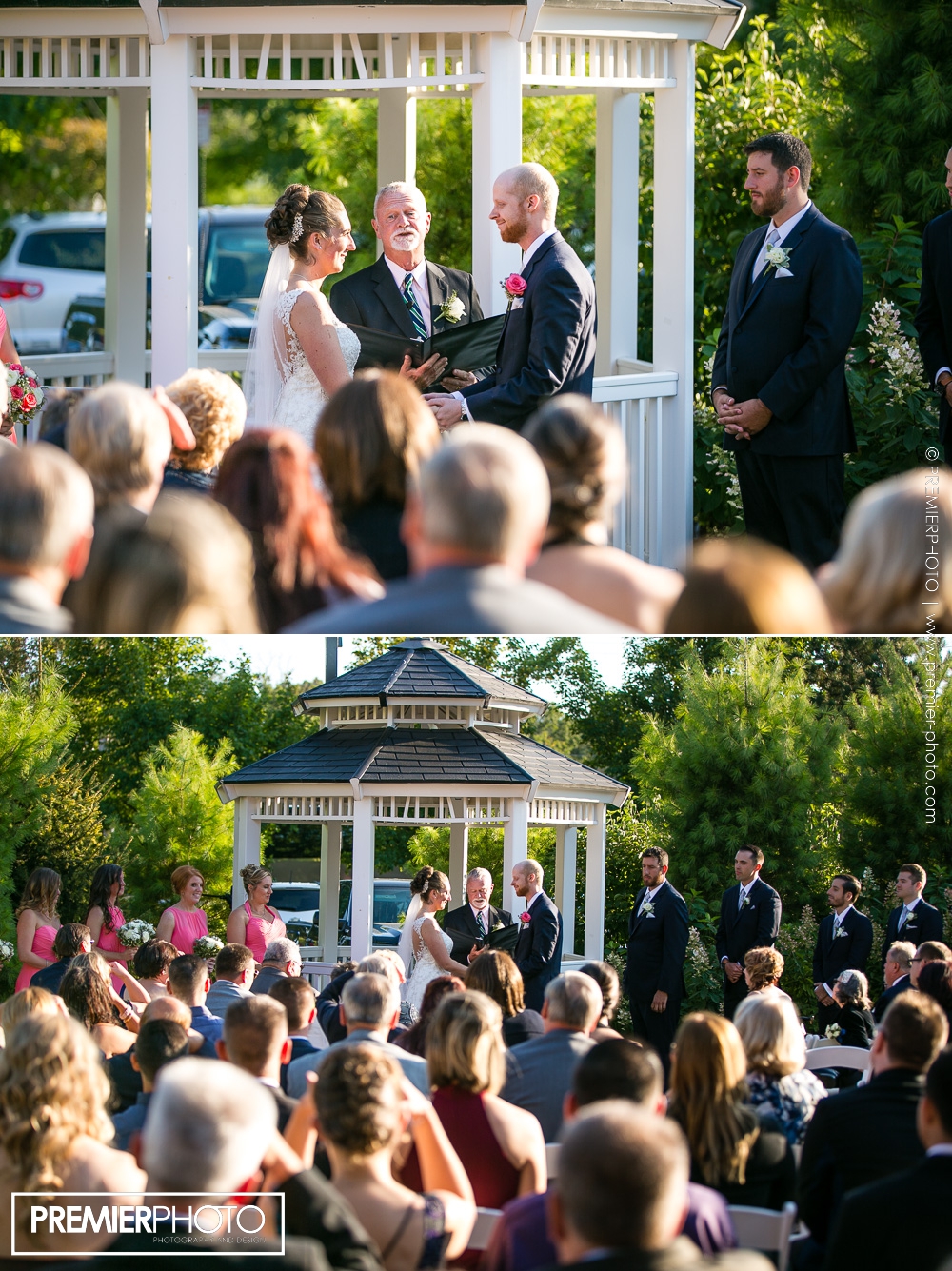 Gazebo wedding ceremony